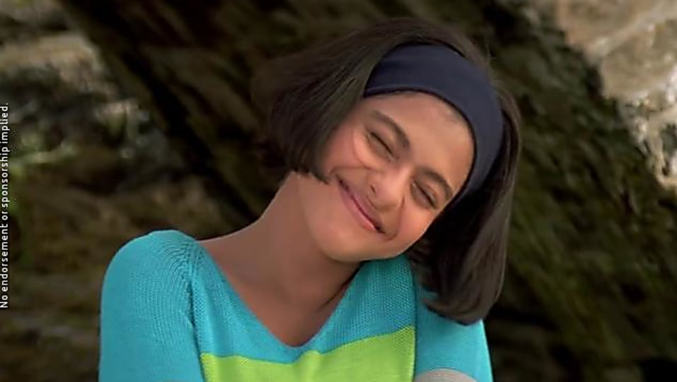 Kajol as as she plays an iconic character of Anjali in Kuch Kuch Hota Hai.