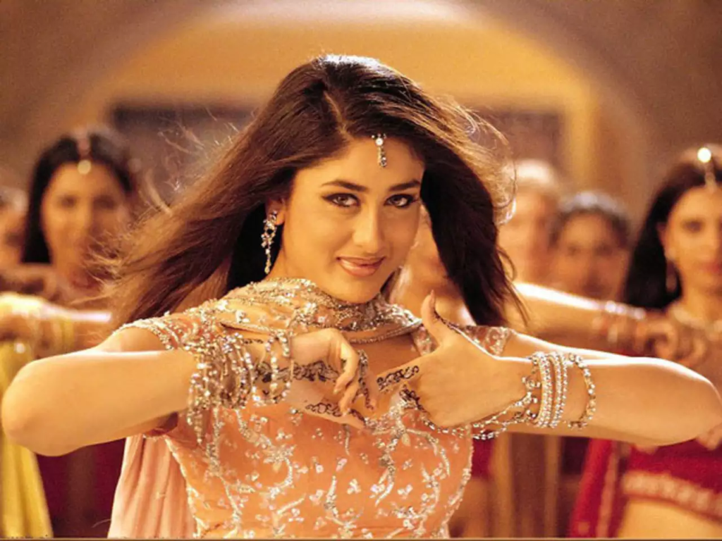 Kareena Kapoor as as she plays an iconic character of Poo in Kabhi Khushi Kabhie Gham