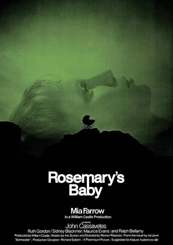 The poster of Rosemary's Baby